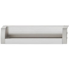 Ручка врізна алюміній колір нержавіюча сталь 335x43mm