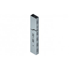 Стійка Shoptec сталь колір білий товщина 2мм 60x30x2515мм