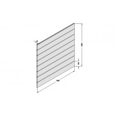 Панель настінна DISPLAY клен 1200x1200мм