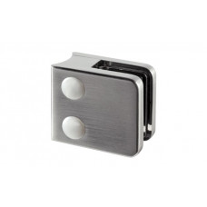 Затискач для скла Модель 21 латунь хром. полір.плоск.