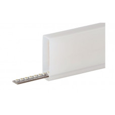 Профіль для стрічки LED пластмаса колір білий 50х14х2000 мм