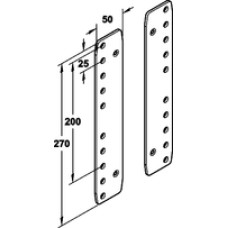 Монтажна планка Vesa сталева, колір чорний