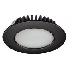 Світильник LED 2020 12V/3.2W цамак колір: чорний тепле біле світло 3000K