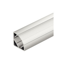 Профіль для стрічок LED 2013/2015/3013/3015 алюміній колір: срібний 14х28х2500мм кутовий матовий
