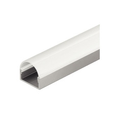 Профіль для стрічок LED 2013/2015/3013/3015 алюміній колір: срібний 13х18х2500мм нижнє кріплення мол