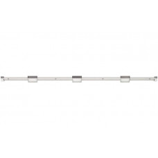 Комплект світильників LED3006 24V/5.4W рухомих алюміній колір: срібний тепле біле світло 900мм (3 шт