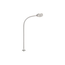 Світильник LED 3018 24V/2.5W пластик колір: срібний холодне біле світло 4000К врізний