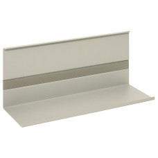 Поличка універсальна Linero MosaiQ сталь колір: сірий 350x110x140мм